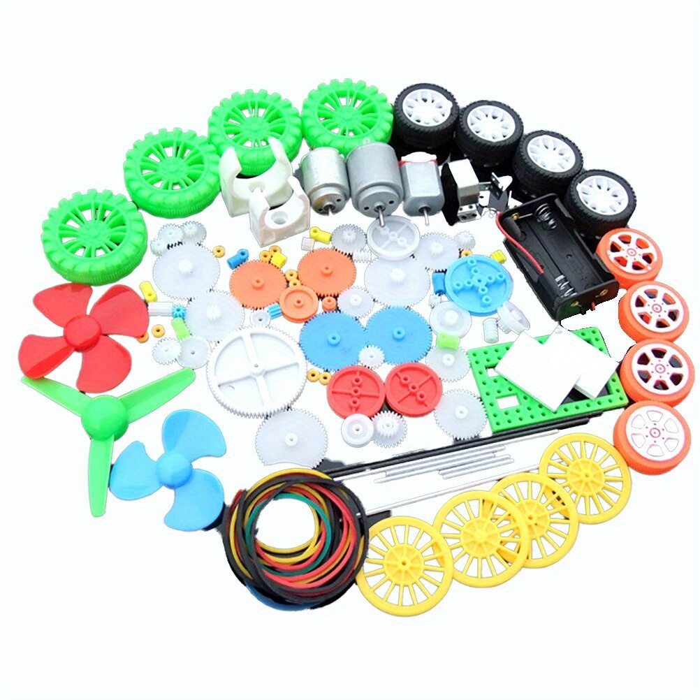 112pcs DC Motor Kit Electric M - Diy Kit Elektronik 评论和价格