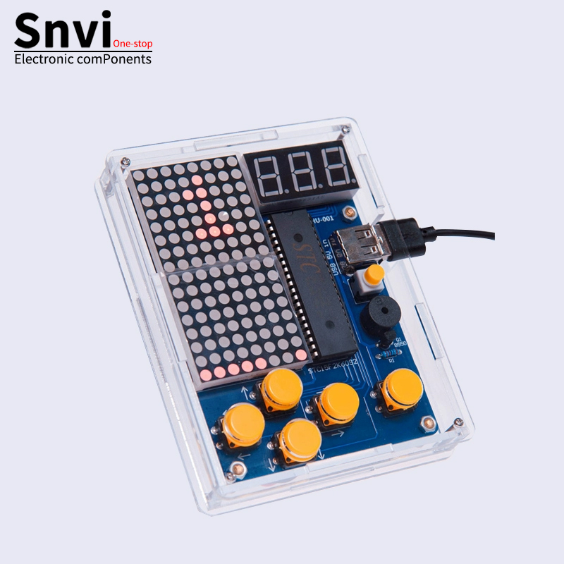 Snvi DIY Pixel Game Console Ki - Diy Electronics Game 评论和价格